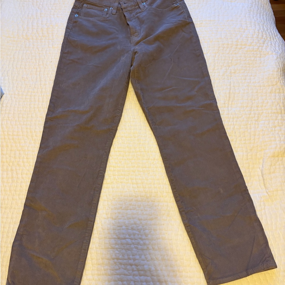J. Crew gray Corduroy Pants